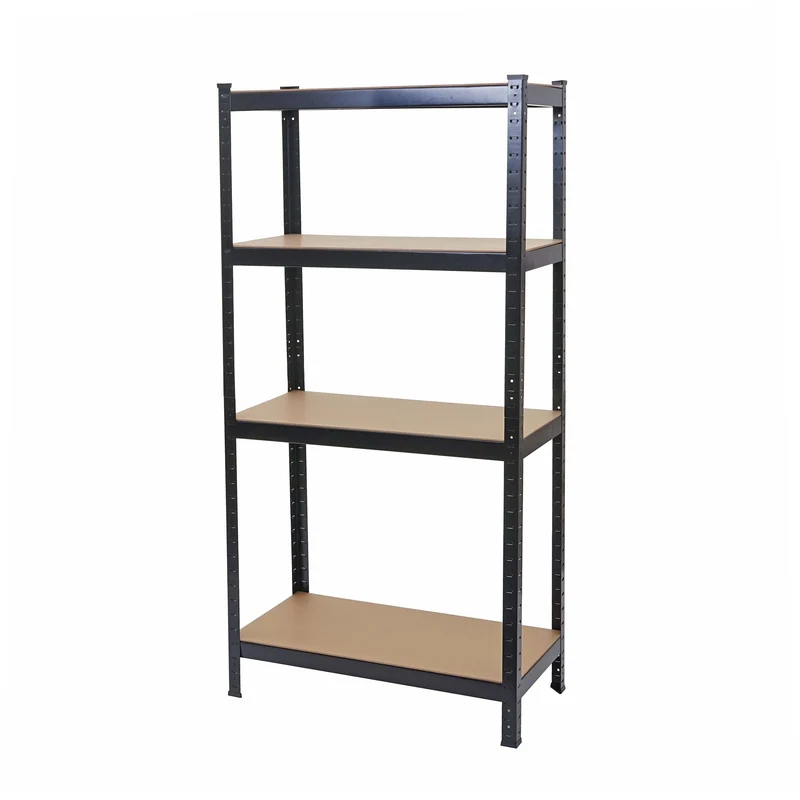 Étagère pour charges lourdes étagère d'atelier 160x80x40cm capacité de charge jusqu'à 320kg métal noir 04_0003396