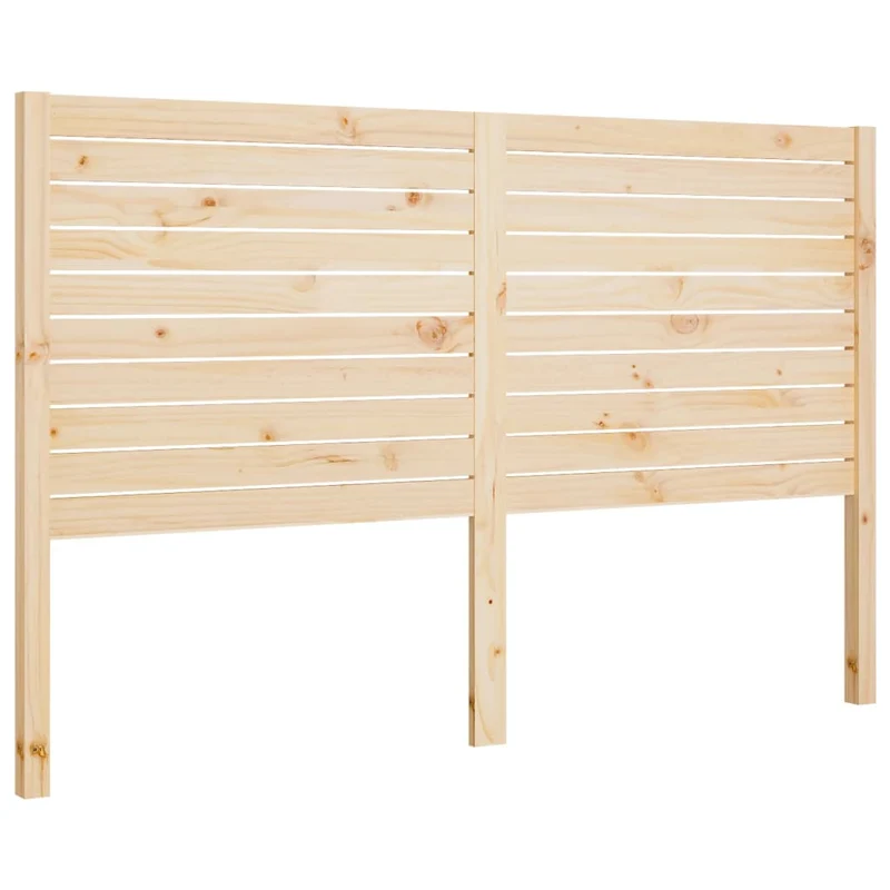 Tête de lit accessoire couchage chambre à coucher meuble 126 x 4 x 100 cm bois de pin massif TDL0206744