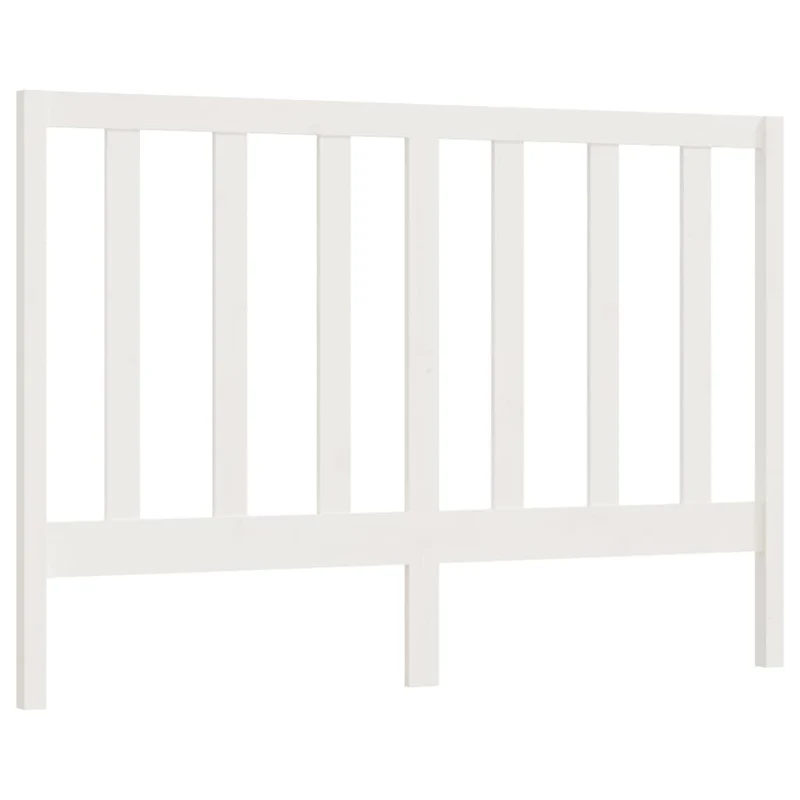 Tête de lit accessoire couchage chambre à coucher meuble 166 x 4 x 100 cm bois de pin blanc TDL0203791