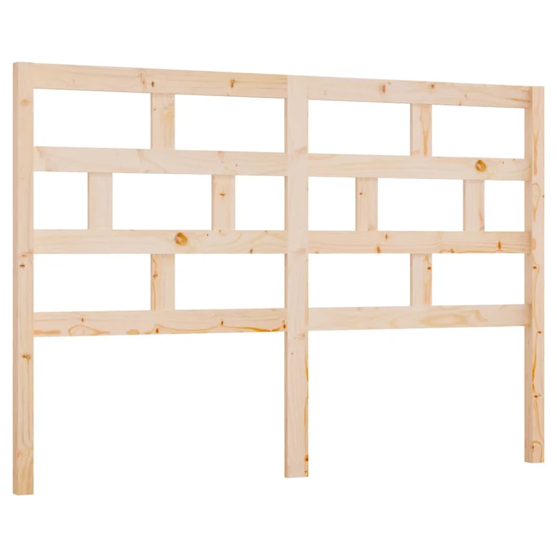 Tête de lit accessoire couchage chambre à coucher meuble 146 x 4 x 100 cm bois de pin massif TDL0206697