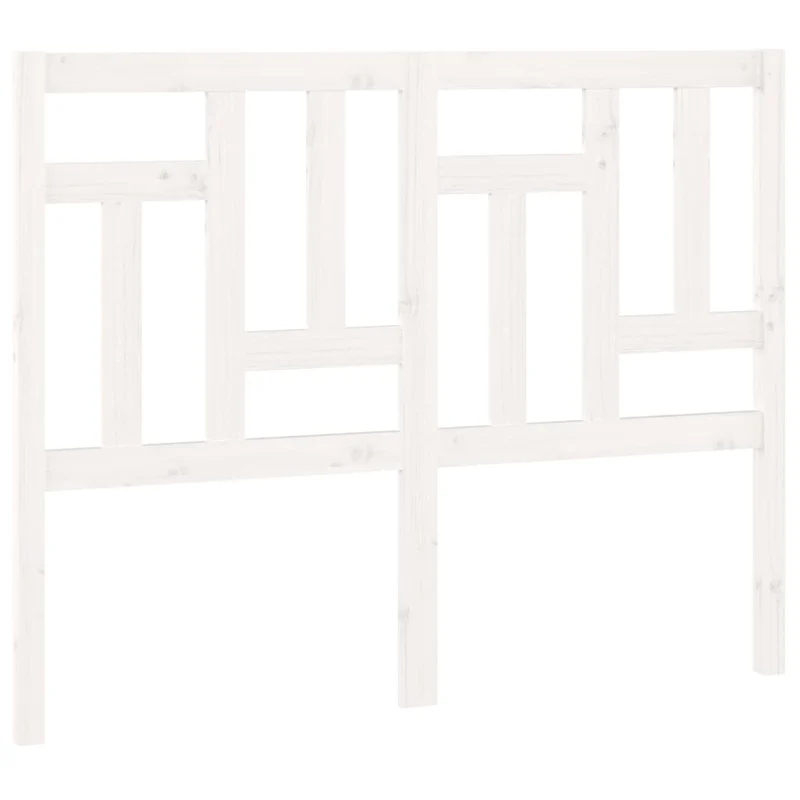 Tête de lit accessoire couchage chambre à coucher meuble 145,5 x 4 x 100 cm bois de pin blanc TDL0203867