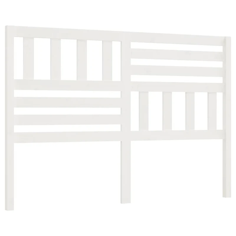 Tête de lit accessoire couchage chambre à coucher meuble 166 x 4 x 100 cm bois de pin blanc TDL0203792