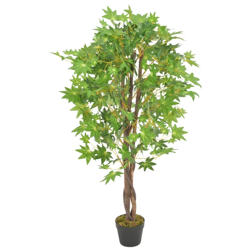 Plante artificielle d'érable avec pot Vert 120 cm décoration intérieur DEC022041