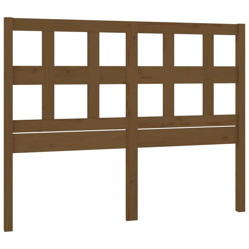 Tête de lit accessoire couchage chambre à coucher meuble 205,5 x 4 x 100 cm bois massif marron clair TDL0202890