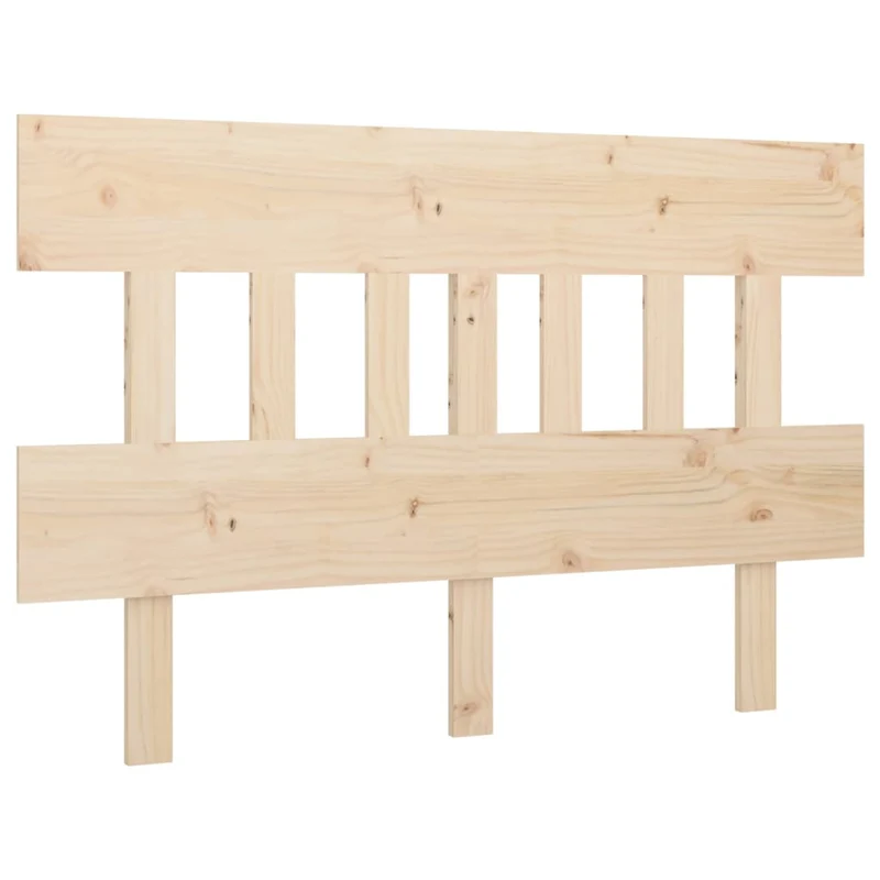 Tête de lit accessoire couchage chambre à coucher meuble 203,5 x 3 x 81 cm bois de pin massif TDL0206114
