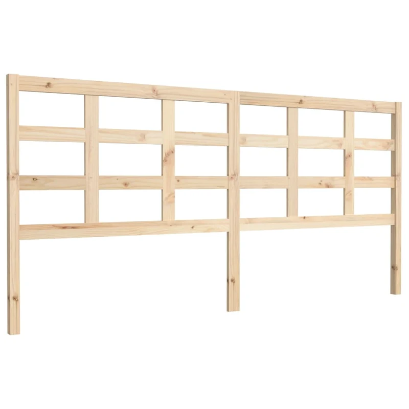 Tête de lit accessoire couchage chambre à coucher meuble 205,5 x 4 x 100 cm bois de pin massif TDL0206107