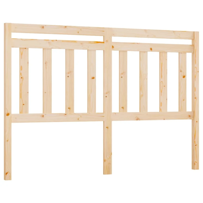 Tête de lit accessoire couchage chambre à coucher meuble 126 x 4 x 100 cm bois de pin massif TDL0206755