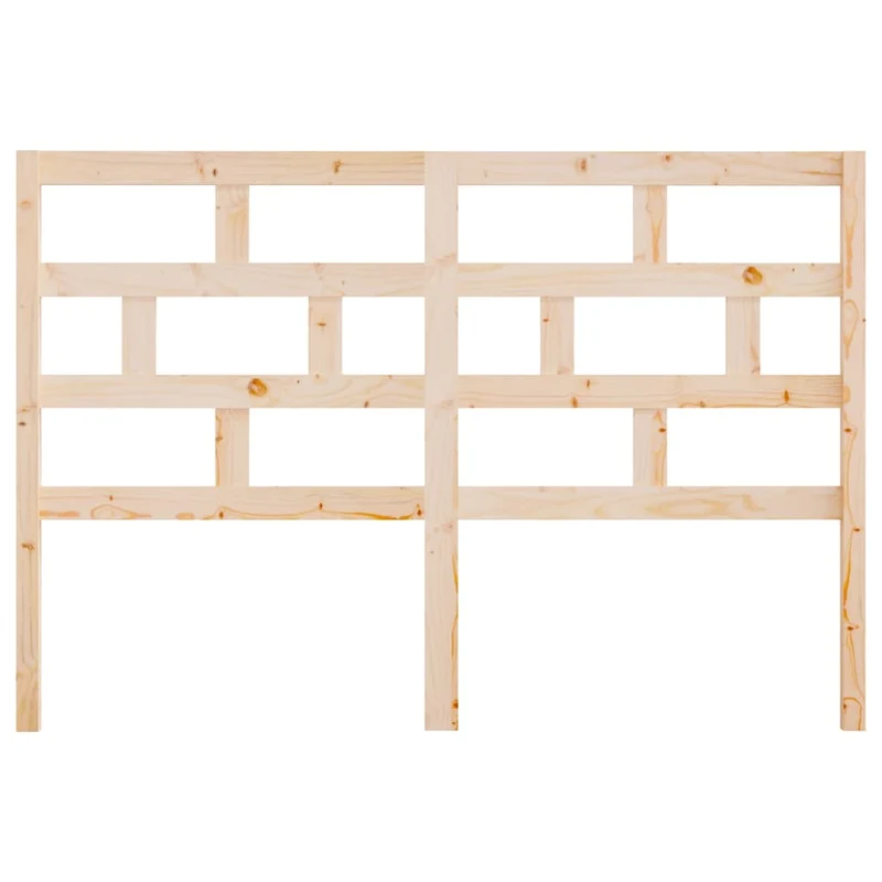 Tête de lit accessoire couchage chambre à coucher meuble 141 x 4 x 100 cm bois de pin massif TDL0206725