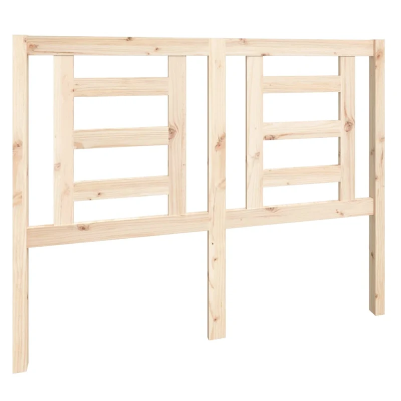 Tête de lit accessoire couchage chambre à coucher meuble 126 x 4 x 100 cm bois de pin massif TDL0206753