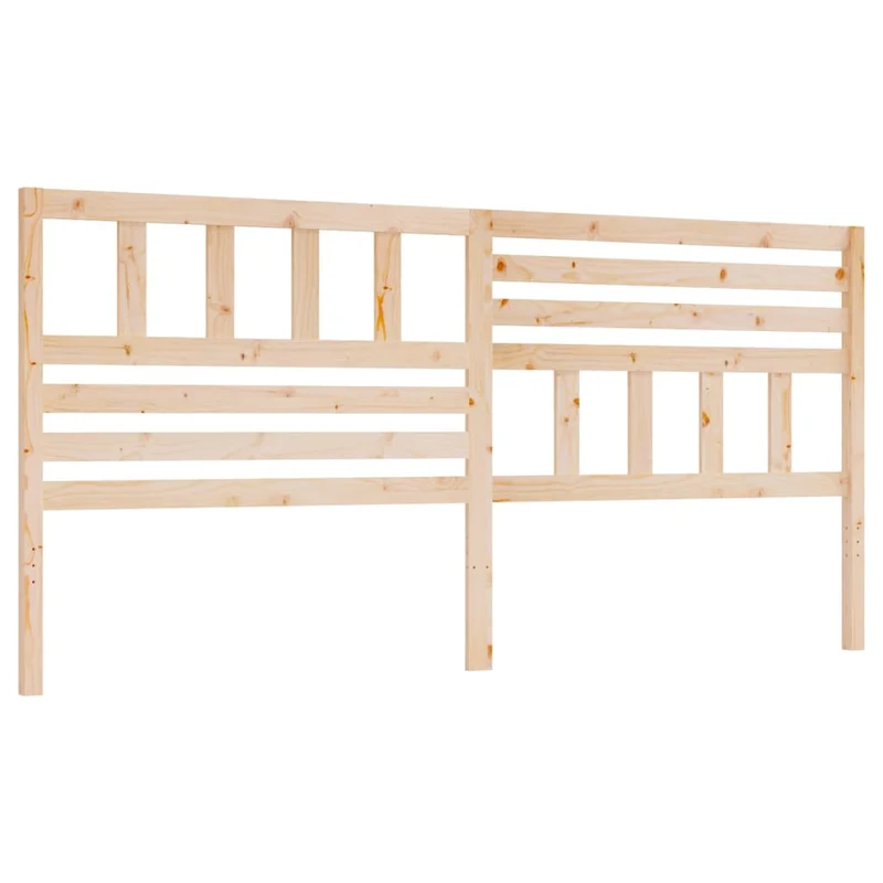 Tête de lit accessoire couchage chambre à coucher meuble 186 x 4 x 100 cm bois de pin massif TDL0206597