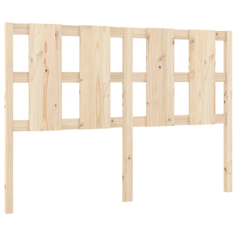 Tête de lit accessoire couchage chambre à coucher meuble 125,5 x 4 x 100 cm bois de pin massif TDL0206766