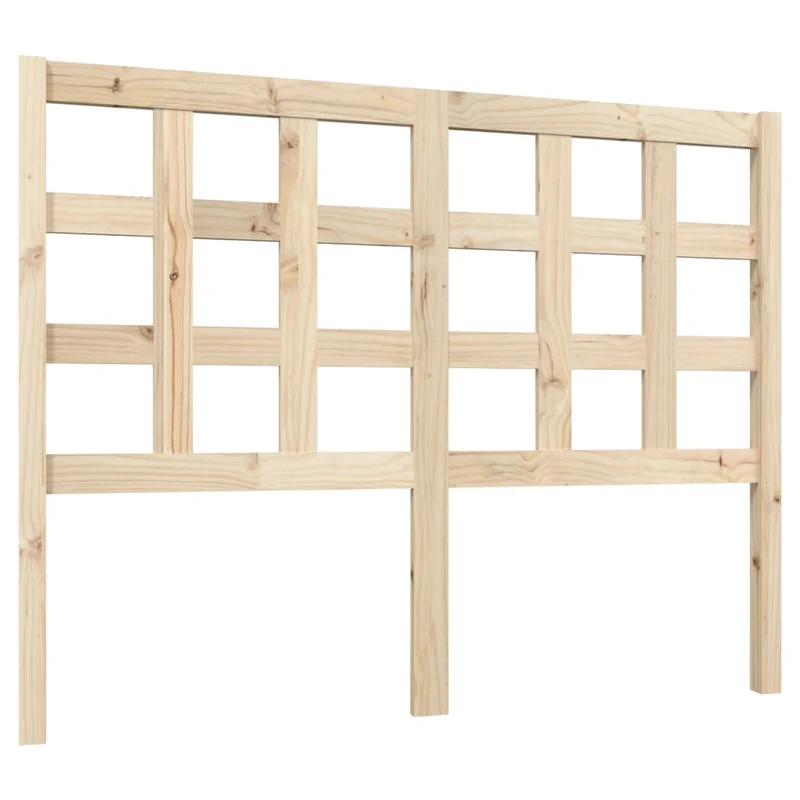 Tête de lit accessoire couchage chambre à coucher meuble 125,5 x 4 x 100 cm bois de pin massif TDL0206761
