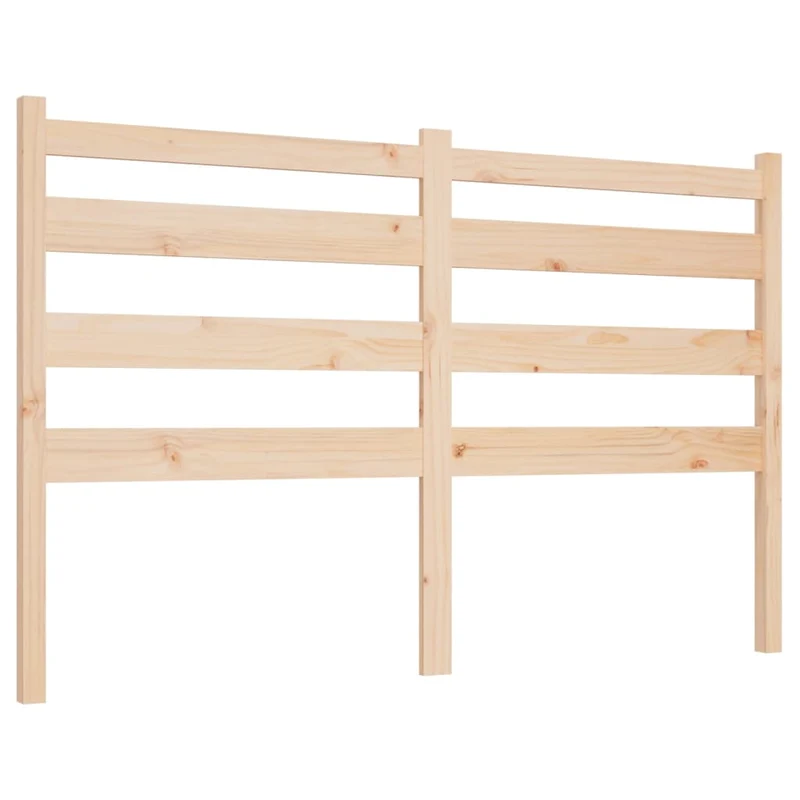 Tête de lit accessoire couchage chambre à coucher meuble 126 x 4 x 100 cm bois de pin massif TDL0206754