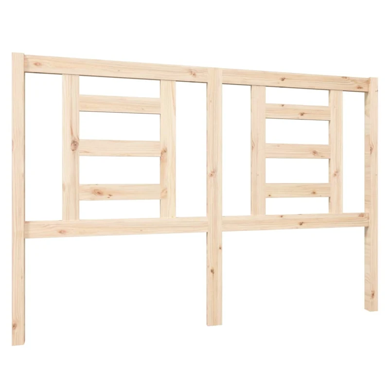 Tête de lit accessoire couchage chambre à coucher meuble 146 x 4 x 100 cm bois de pin massif TDL0206690