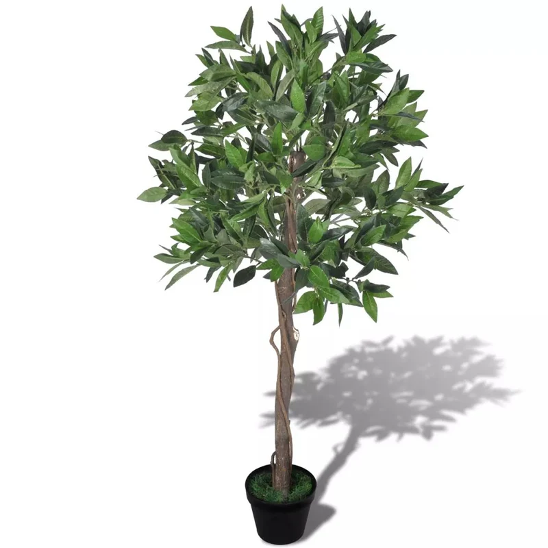 Laurier artificiel avec pot 120 cm vert DEC021900