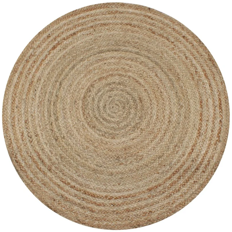 Tapis Jute tressé 90 cm rond DEC023923