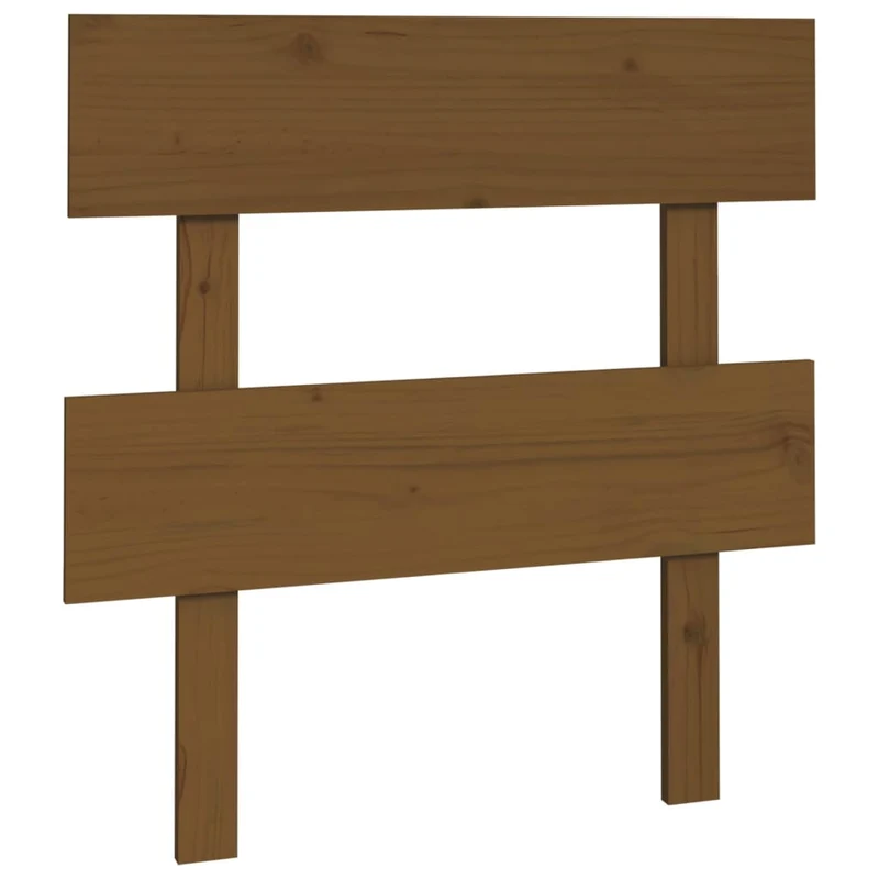 Tête de lit accessoire couchage chambre à coucher meuble 93,5 x 3 x 81 cm bois massif marron clair TDL0202827
