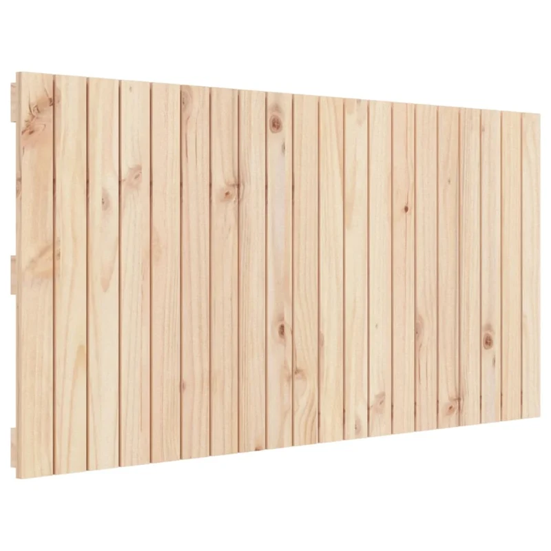Tête de lit accessoire couchage chambre à coucher meuble murale style palette 127,5 x 3 x 60 cm bois massif de pin TDL0202785