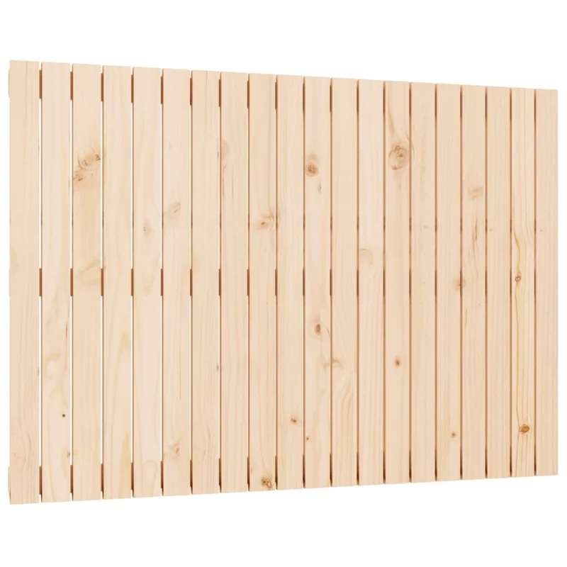 Tête de lit accessoire couchage chambre à coucher meuble murale style palette 127,5 x 3 x 90 cm bois massif de pin TDL0202783