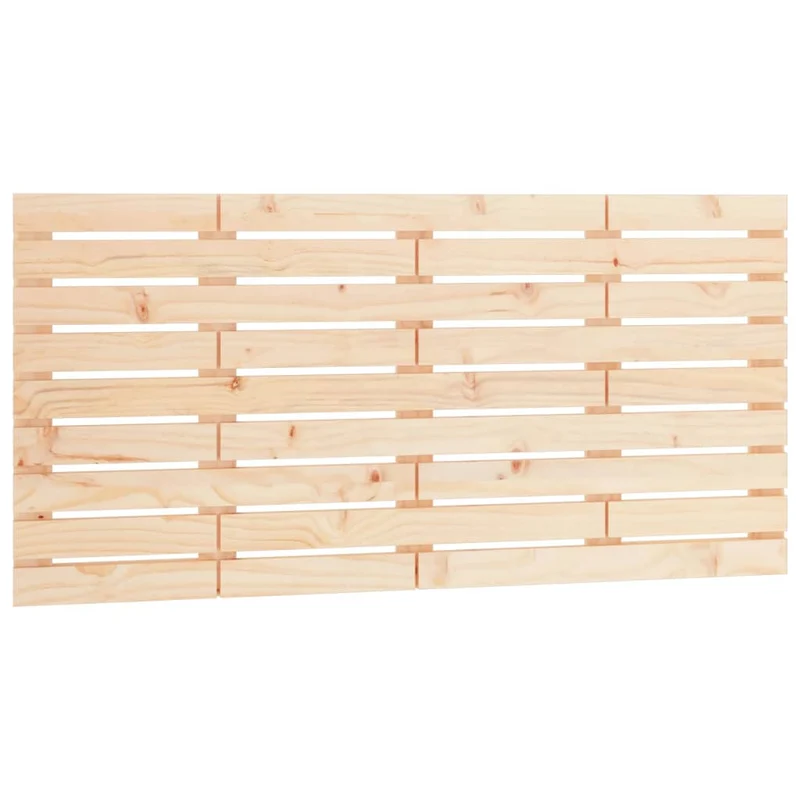 Tête de lit accessoire couchage chambre à coucher meuble murale style palette 146 x 3 x 63 cm bois massif de pin TDL0202775