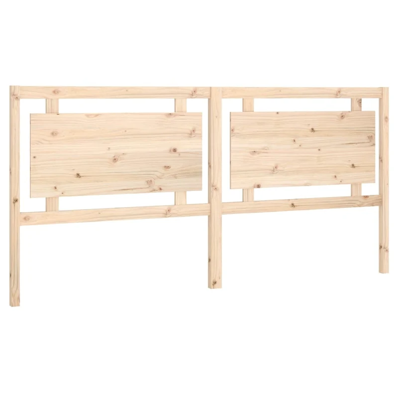 Tête de lit accessoire couchage chambre à coucher meuble 205,5 x 4 x 100 cm bois de pin massif TDL0206108
