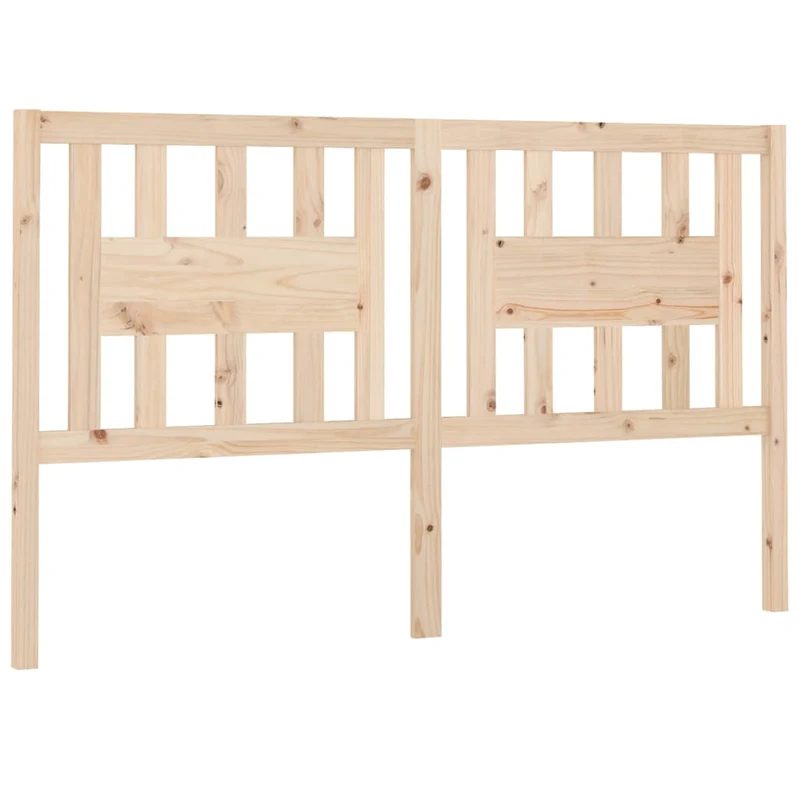 Tête de lit accessoire couchage chambre à coucher meuble 206 x 4 x 100 cm bois de pin massif TDL0206095