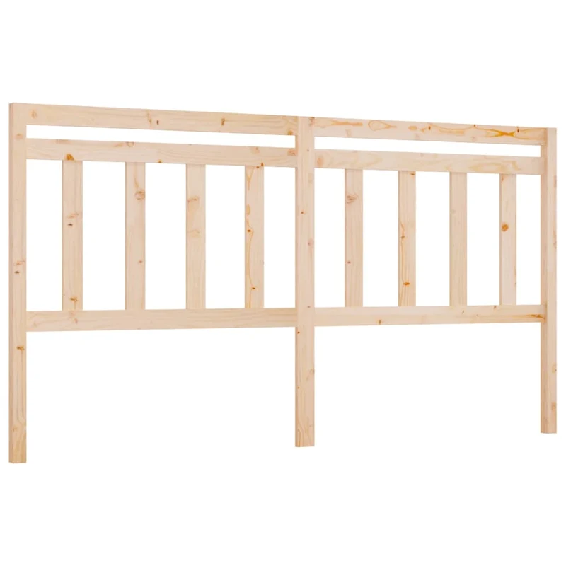 Tête de lit accessoire couchage chambre à coucher meuble 206 x 4 x 100 cm bois de pin massif TDL0206094