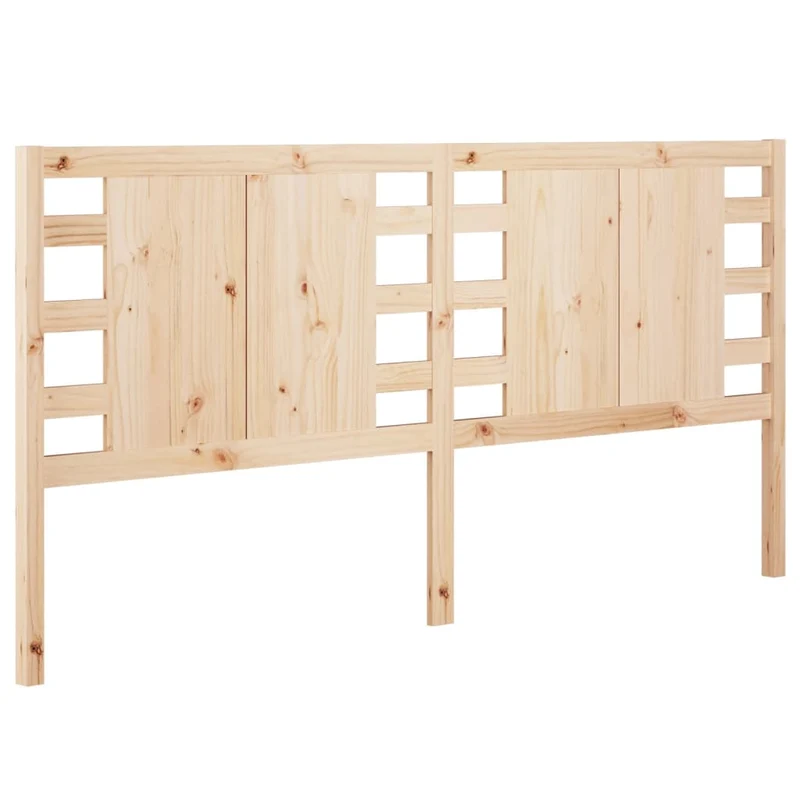 Tête de lit accessoire couchage chambre à coucher meuble 206 x 4 x 100 cm bois de pin massif TDL0206090