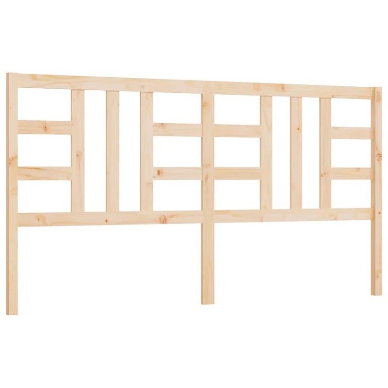 Tête de lit accessoire couchage chambre à coucher meuble 206 x 4 x 100 cm bois de pin massif TDL0206089