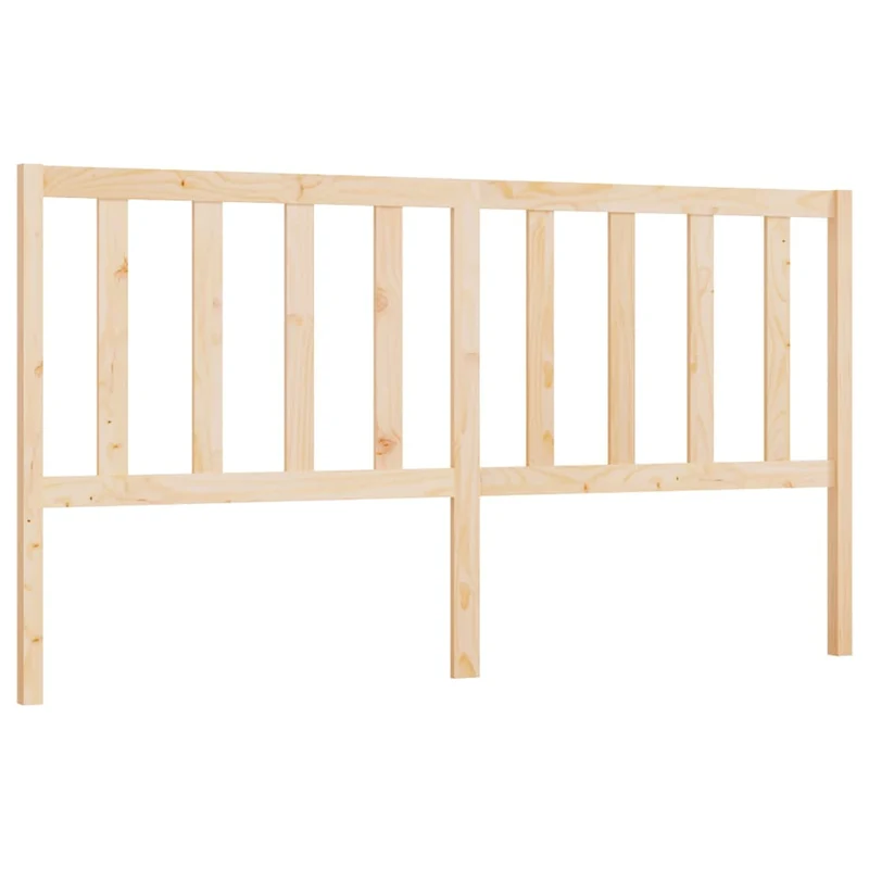 Tête de lit accessoire couchage chambre à coucher meuble 206 x 4 x 100 cm bois de pin massif TDL0206099