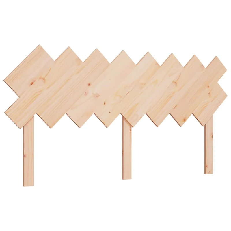 Tête de lit accessoire couchage chambre à coucher meuble style palette 159,5 x 3 x 80,5 cm bois de pin massif TDL0206652