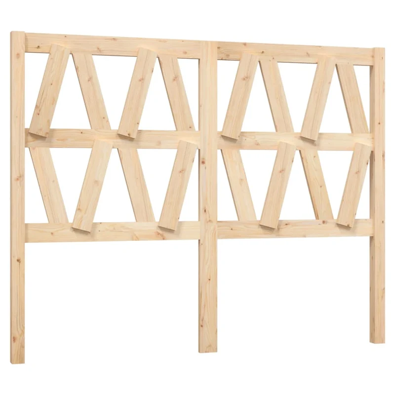 Tête de lit accessoire couchage chambre à coucher meuble 146 x 4 x 100 cm bois de pin massif TDL0206692