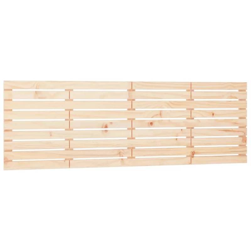 Tête de lit accessoire couchage chambre à coucher meuble murale style palette 206 x 3 x 63 cm bois massif de pin TDL0202753