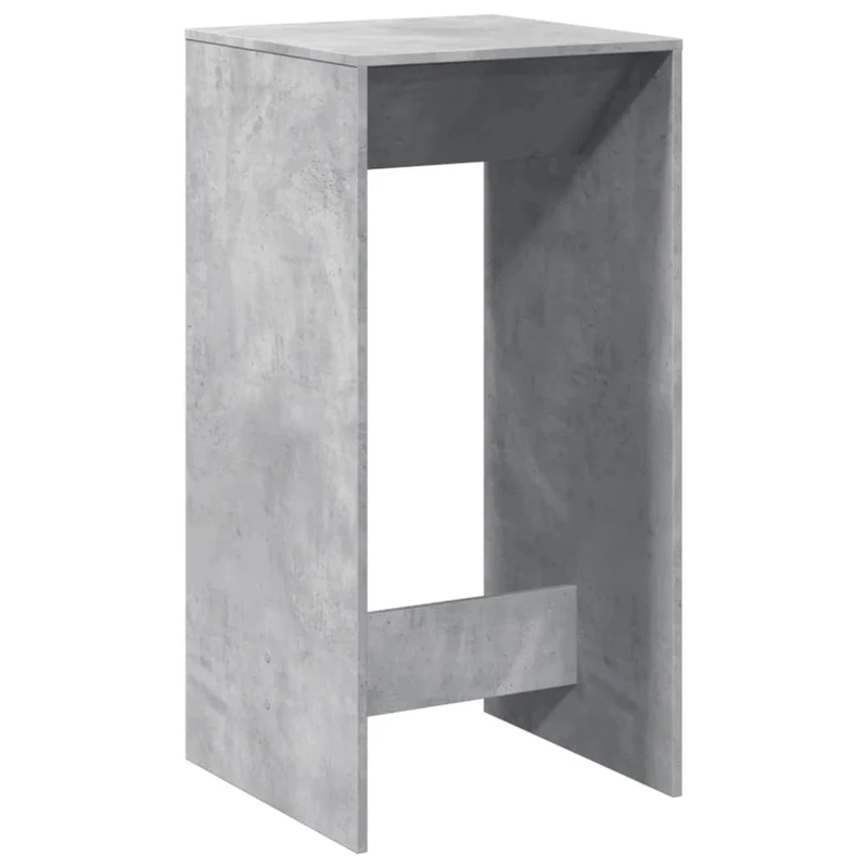 Table d’appoint multifonction 51 x 50 x 103,5 cm bois d'ingénierie gris DEC036463