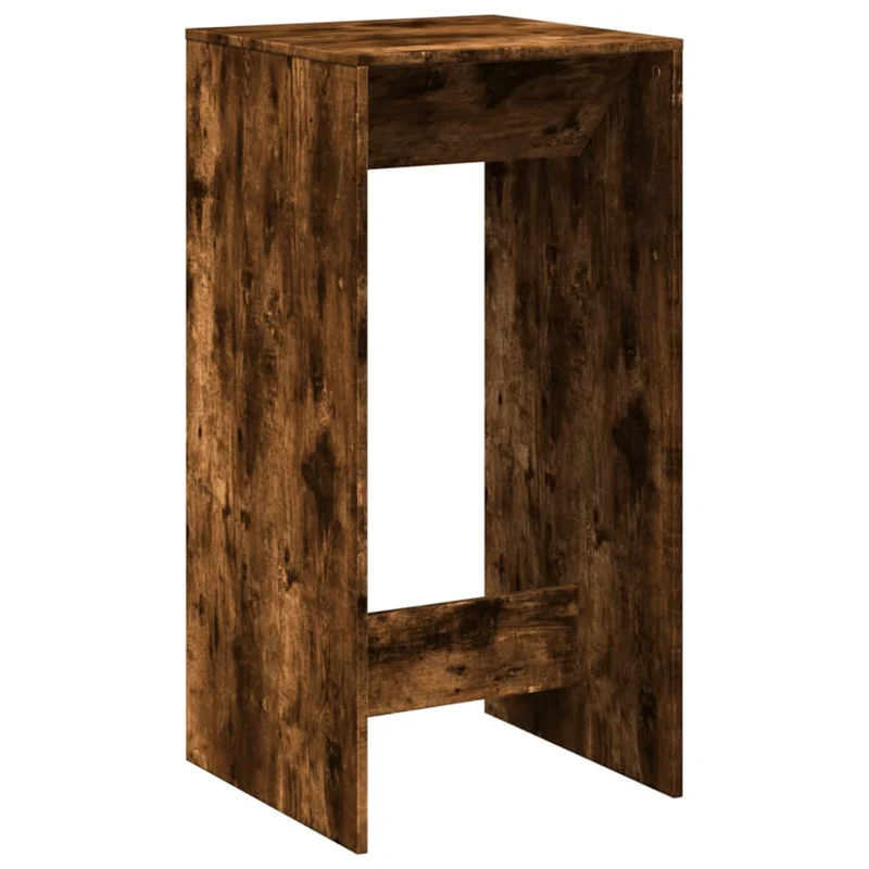 Table d’appoint multifonction 51 x 50 x 103,5 cm bois d'ingénierie marron DEC036433