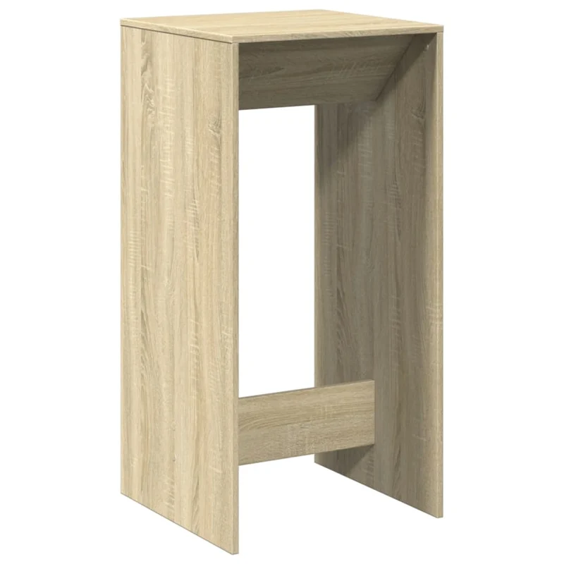Table d’appoint multifonction 51 x 50 x 103,5 cm bois d'ingénierie couleur chêne DEC036443