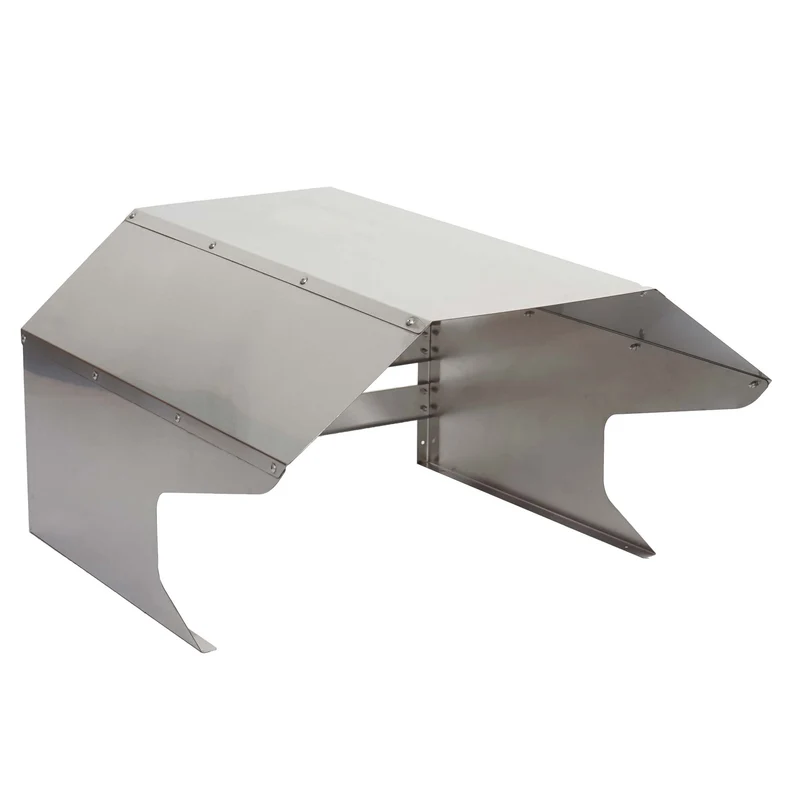 Abri pour robot pour tondeuses à gazon métal 40 x 59 x 69 cm acier inoxydable 04_0006940