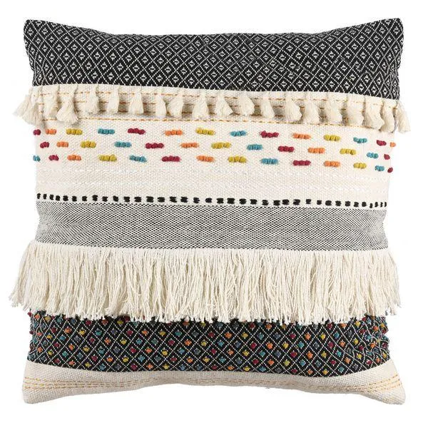 Coussin à franges